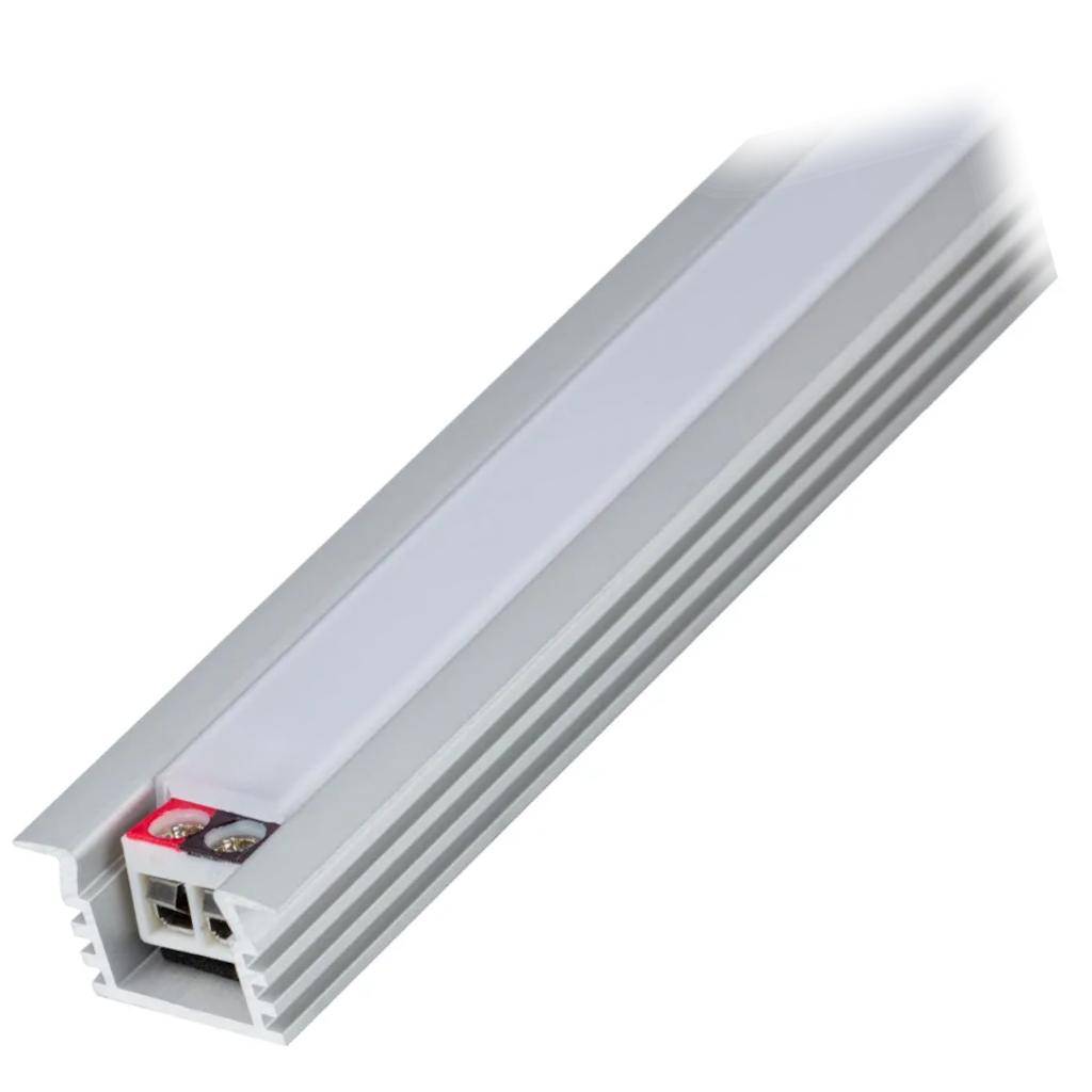 38" 10 watt 24 volt 3000K Natural White Recessed LED Under Cabinet Fixture 1