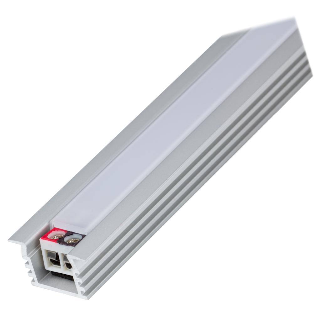 20.4" 3 watt 12 volt 4000K Cool White Recessed illumaLED Under Cabinet Fixture 1