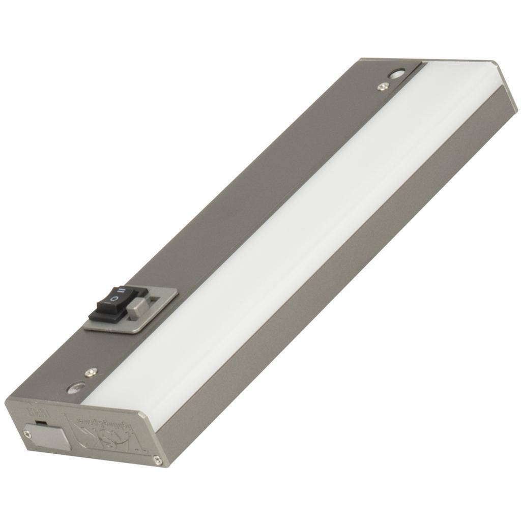 9.5" 5 watt 120 volt CCT Selectable Dark Silver LED Bar Light 1