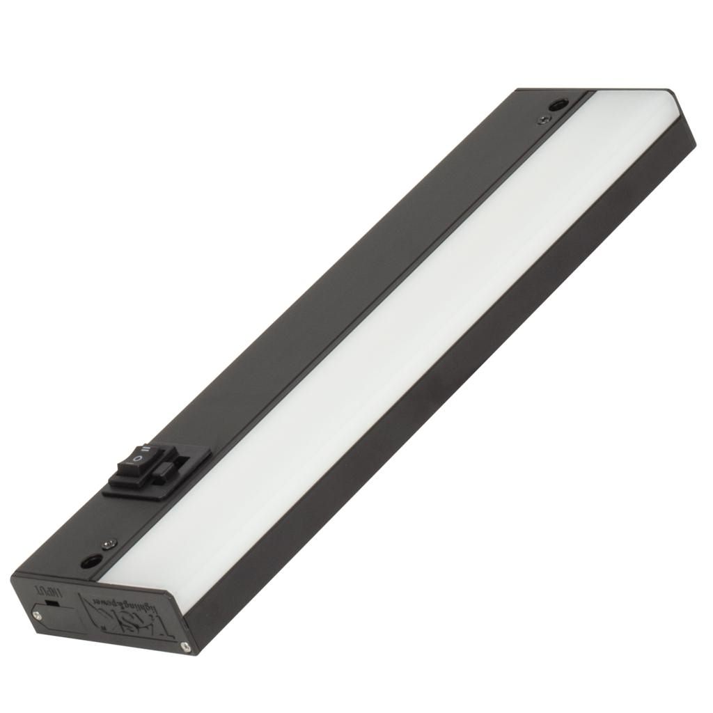 12" 7 watt 120 volt CCT Selectable Black LED Bar Light 1