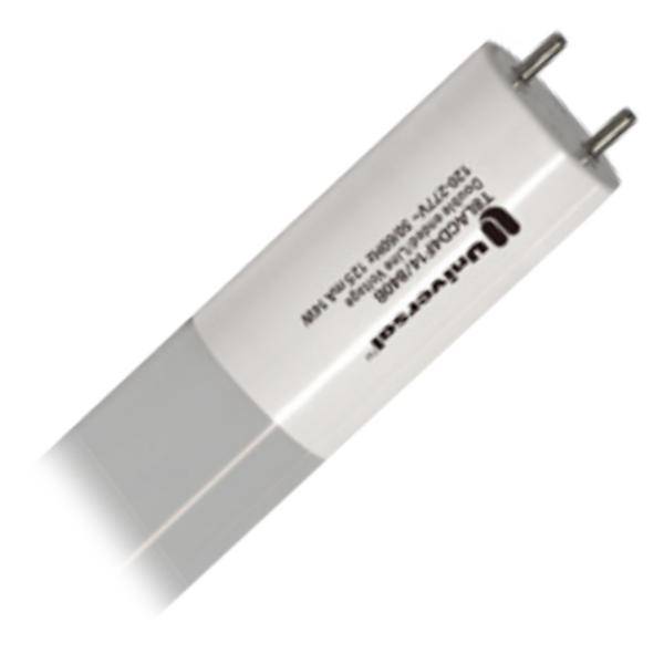 15 watt 120/277 volt 48" T8 Medium Bi-Pin Base 4000K Cool White LED 1