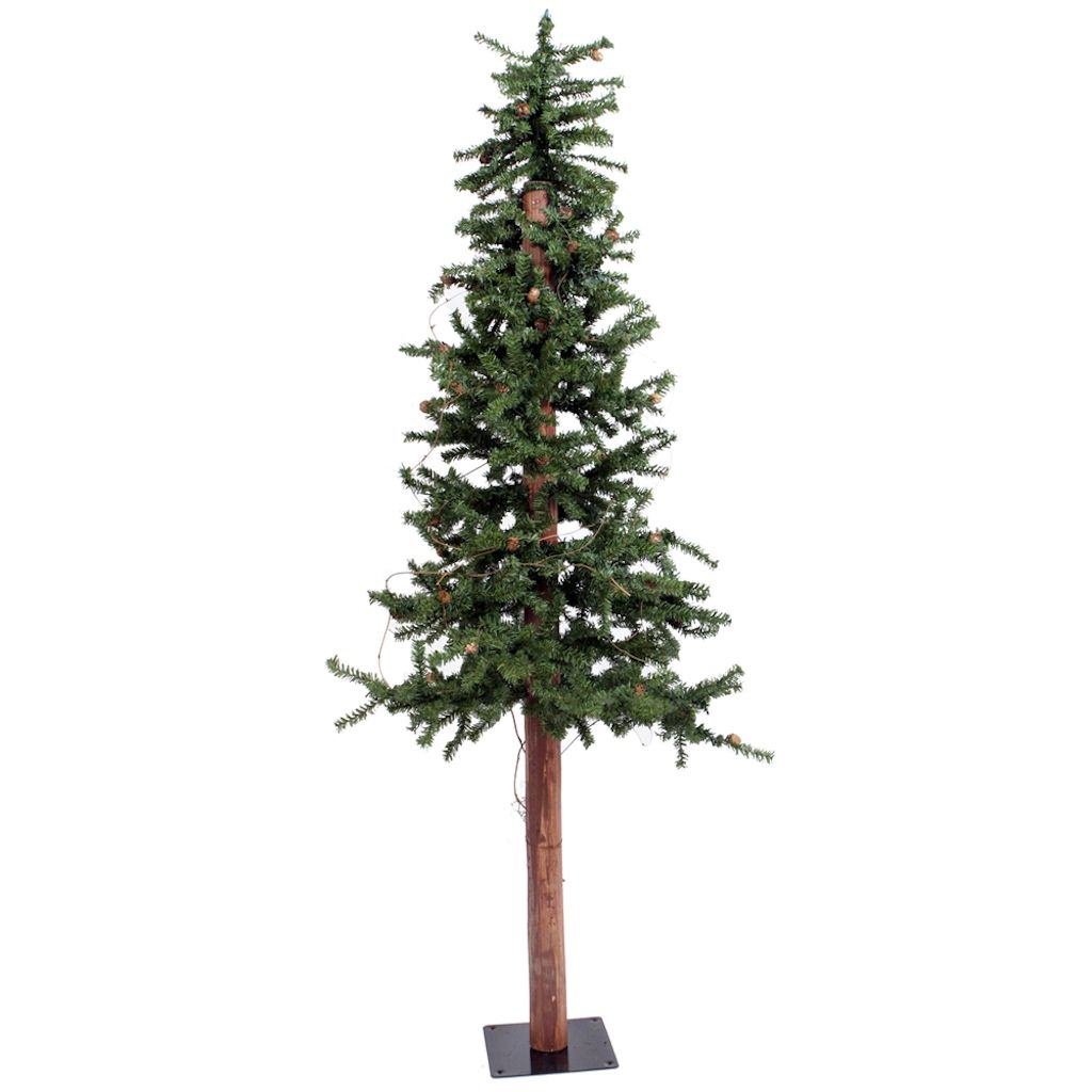 5' x 27" Artificial Alpine with Pine Cones and Vines 1