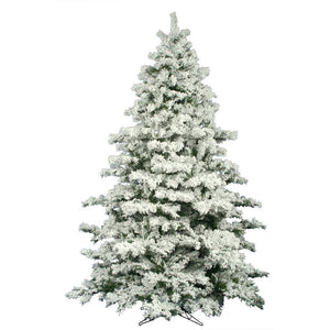 9' x 73" Artificial Flocked Alaskan Pine 1