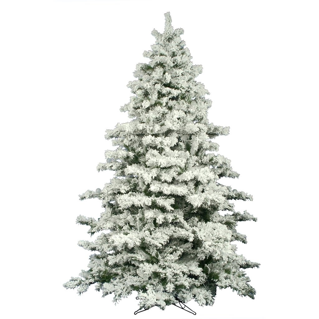10' x 82" Artificial Flocked Alaskan Pine 1
