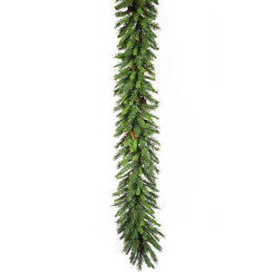 9' x 14" Artificial Cheyenne Pine Garland with Pine Cones 1