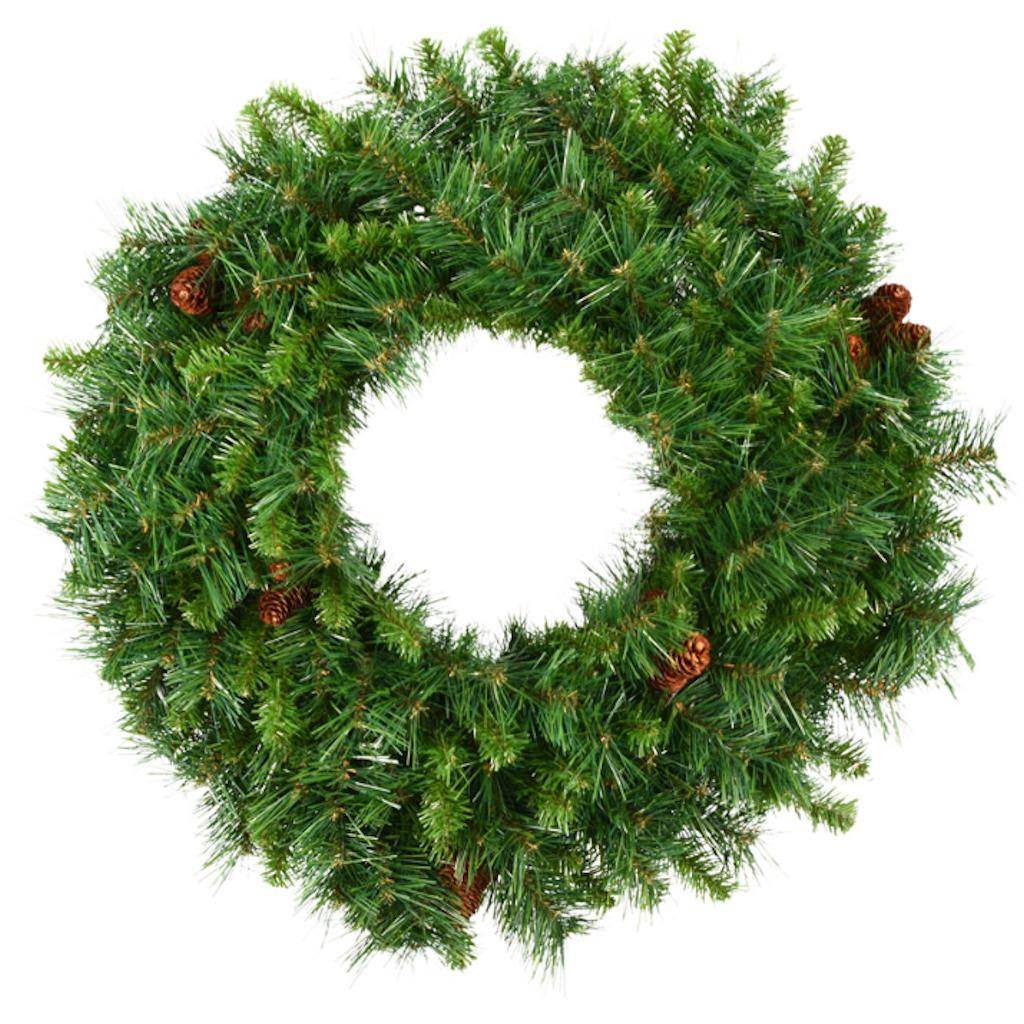 96" Artificial Cheyenne Pine with Pine Cones 1