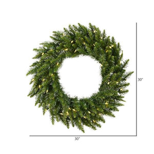 30" Artificial Camdon Fir 50 Warm White Italian LED Lights 3