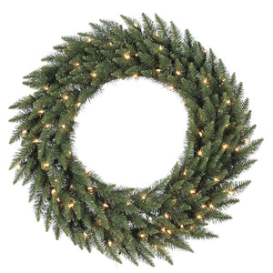 84" Artificial Camdon Fir 400 Frosted Warm White Italian LED Lights 1