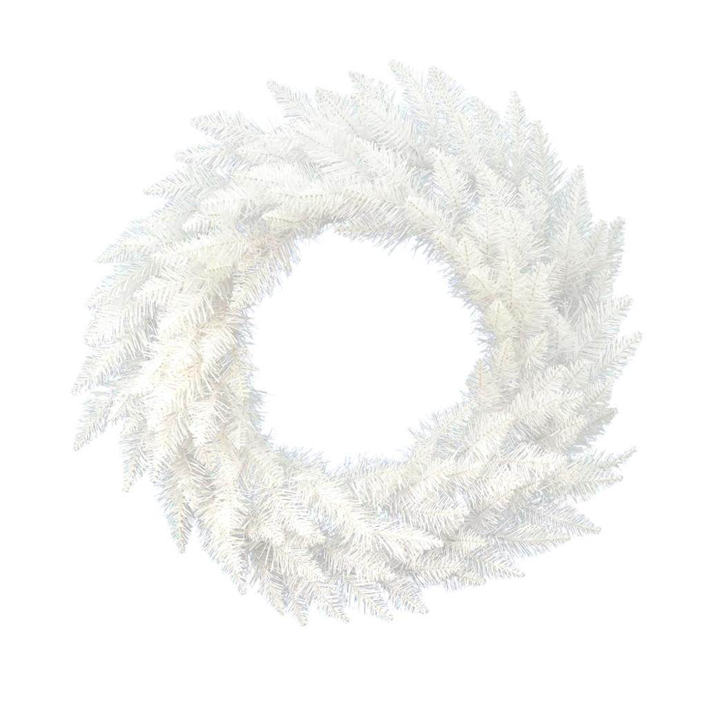 72" Artificial Sparkle White Spruce 1