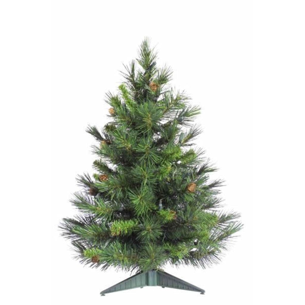 2' x 17" Artificial Cheyenne Pine with Pine Cones 1