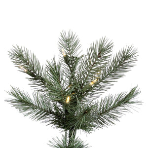 5.5' x 43" Artificial Cashmere Pine 350 Warm White Italian LED Lights 2