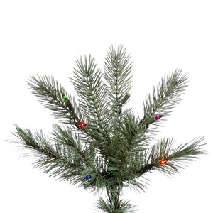 6.5' x 49" Artificial Cashmere Pine 500 Multi-Color Italian LED Lights 2