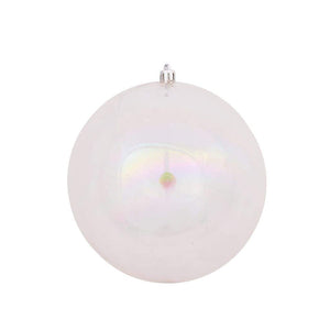 2.4" Clear Iridescent Ball Christmas Ornament (60 Pack) 1