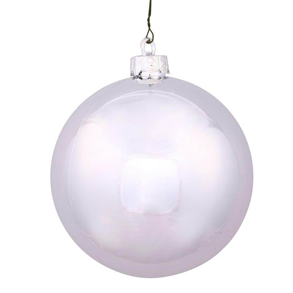 2.4" Silver Shiny Ball Ornament (60 pack) 1