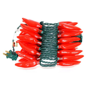 35 Light 48" Red Chili Pepper String 1