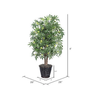 4' Artificial Japanese Maple Bush 4
