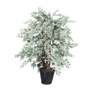 4' Artificial Silver Maple Extra Full Bush 1