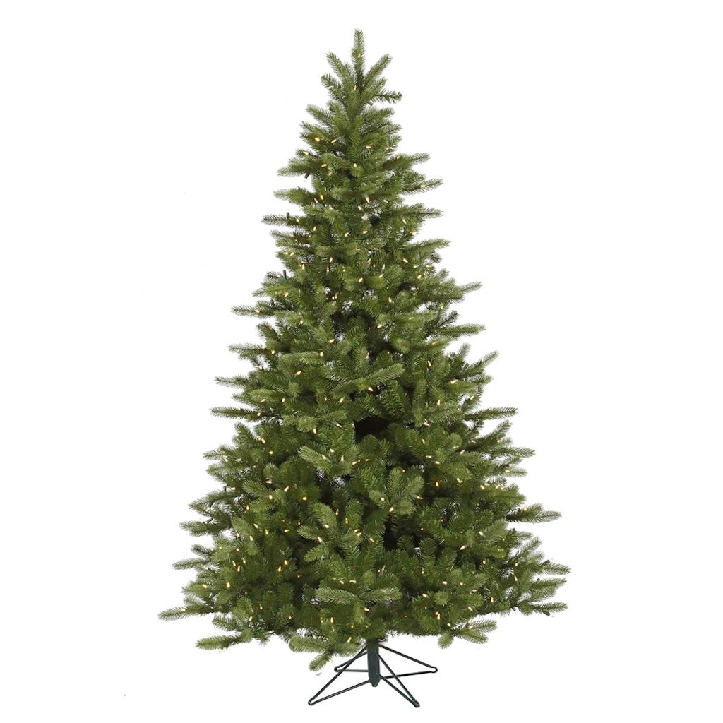 6.5' x 47" Artificial King Spruce 350 Warm White Italian LED Lights 1