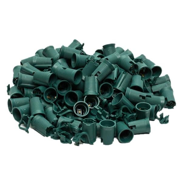 C7 Green Socket for 16Ga Wire (25 Pack) 3