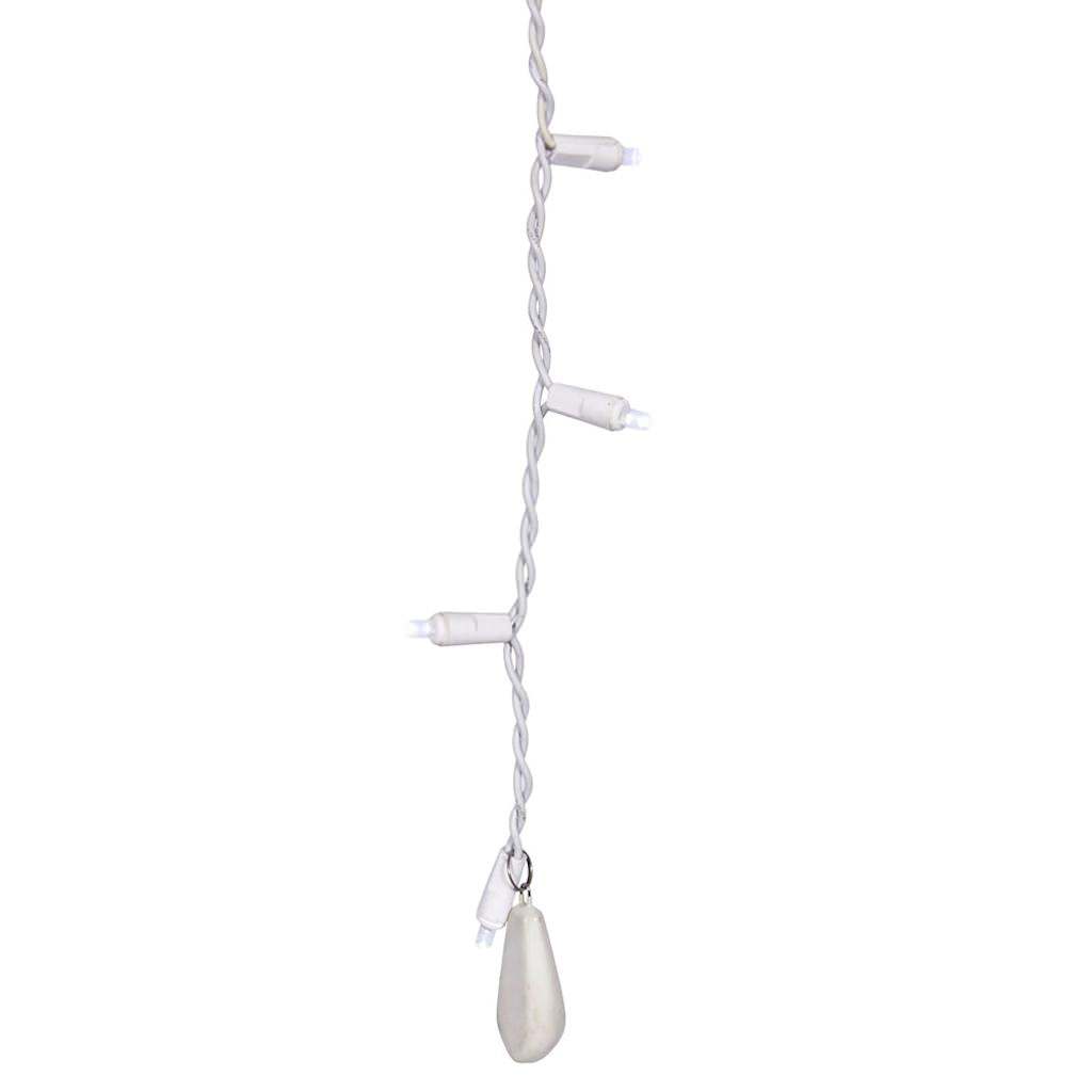 White Icicle Curtain Light Weight 1