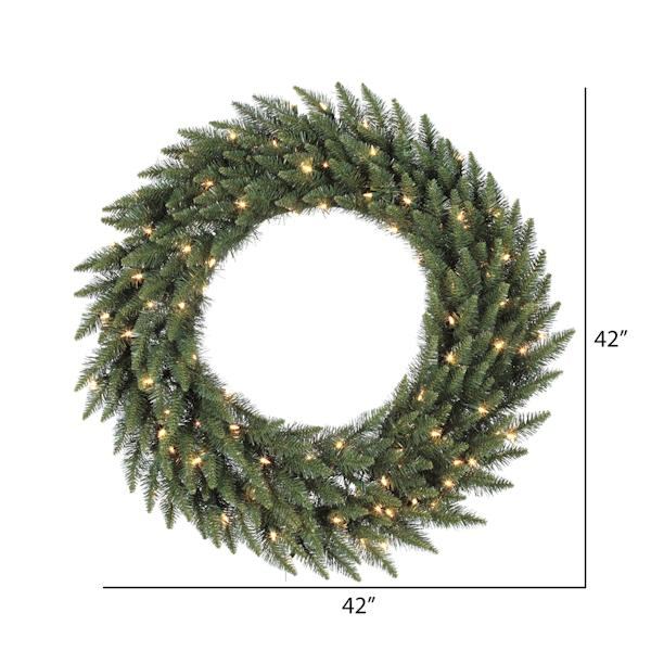 42" Artificial Camdon Fir 100 Multi-Color Italian LED Lights 2