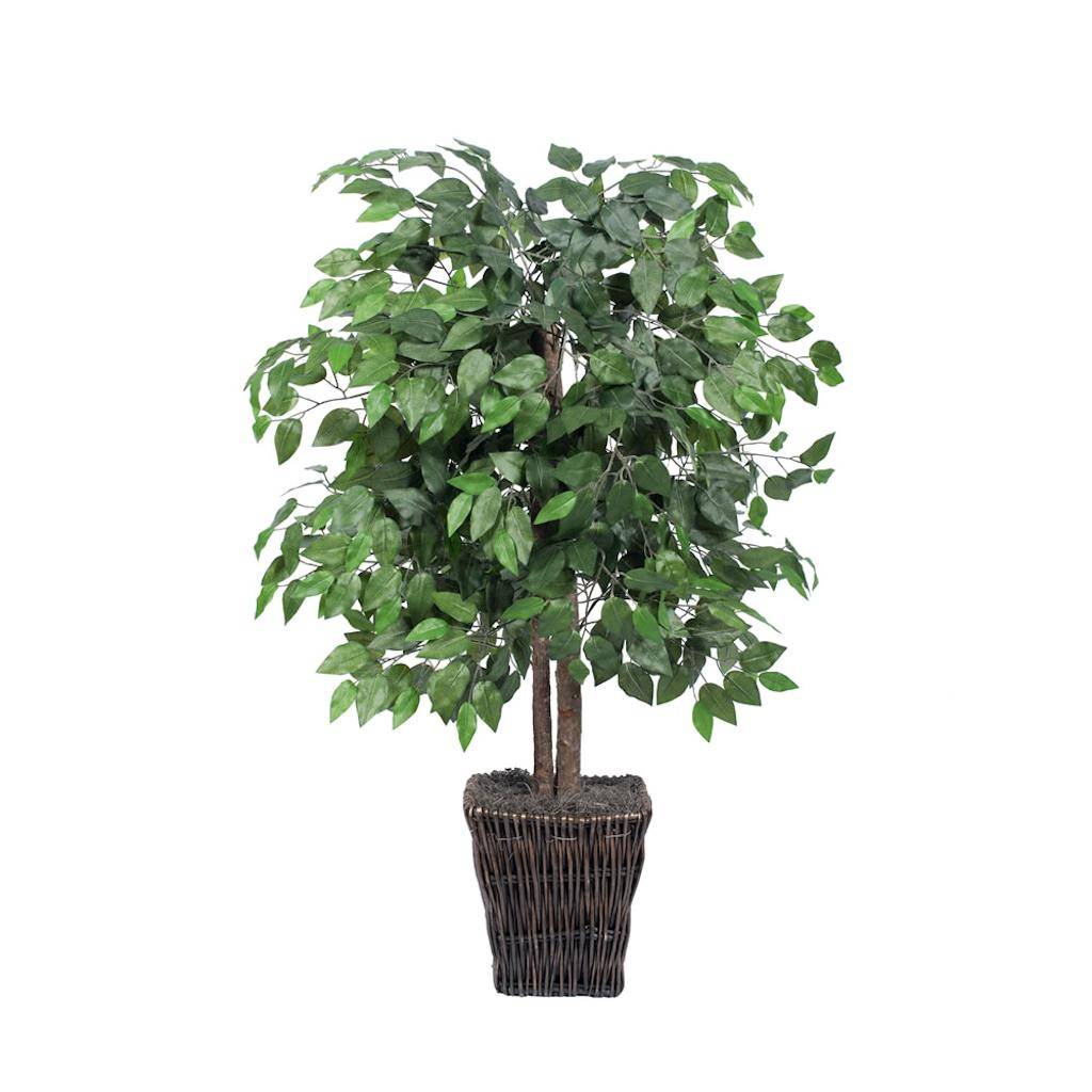 4' Artificial Ficus Bush 1