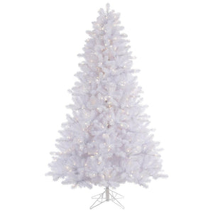 4.5' x 37" Crystal White Pine 300 Warm White Italian LED Lights 1