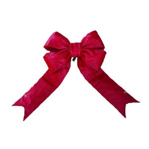 48" x 60" Red Nylon Outdoor Bow 1