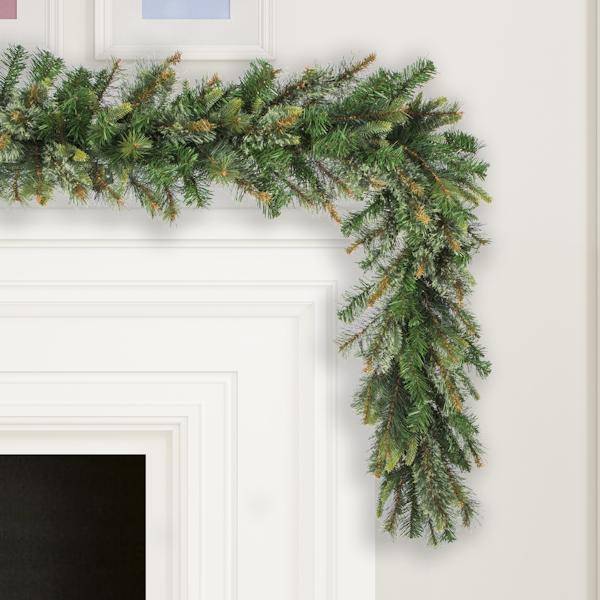 9' x 18" Artificial Cashmere Garland 2