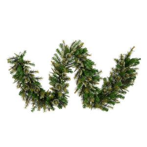 9' x 18" Artificial Cashmere Garland 1