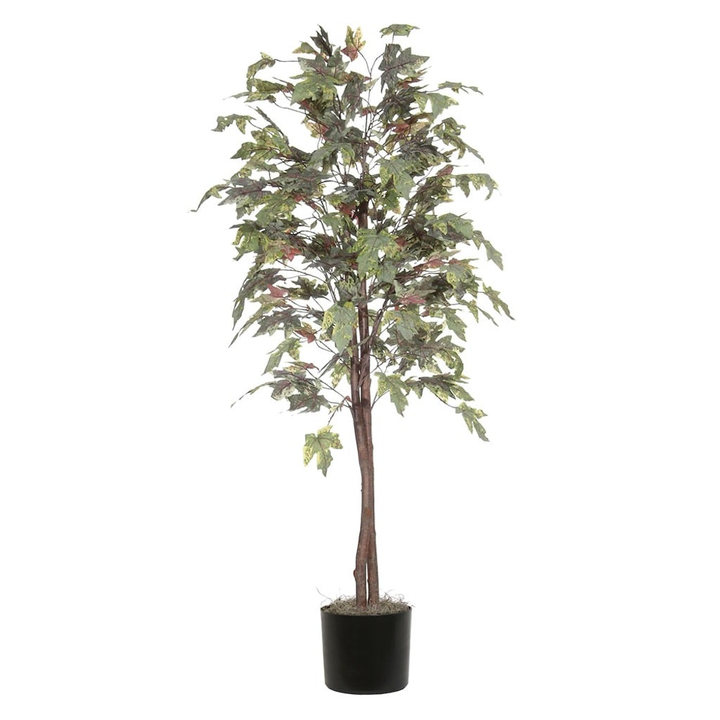 6' Artificial Frosted Maple Tree 1