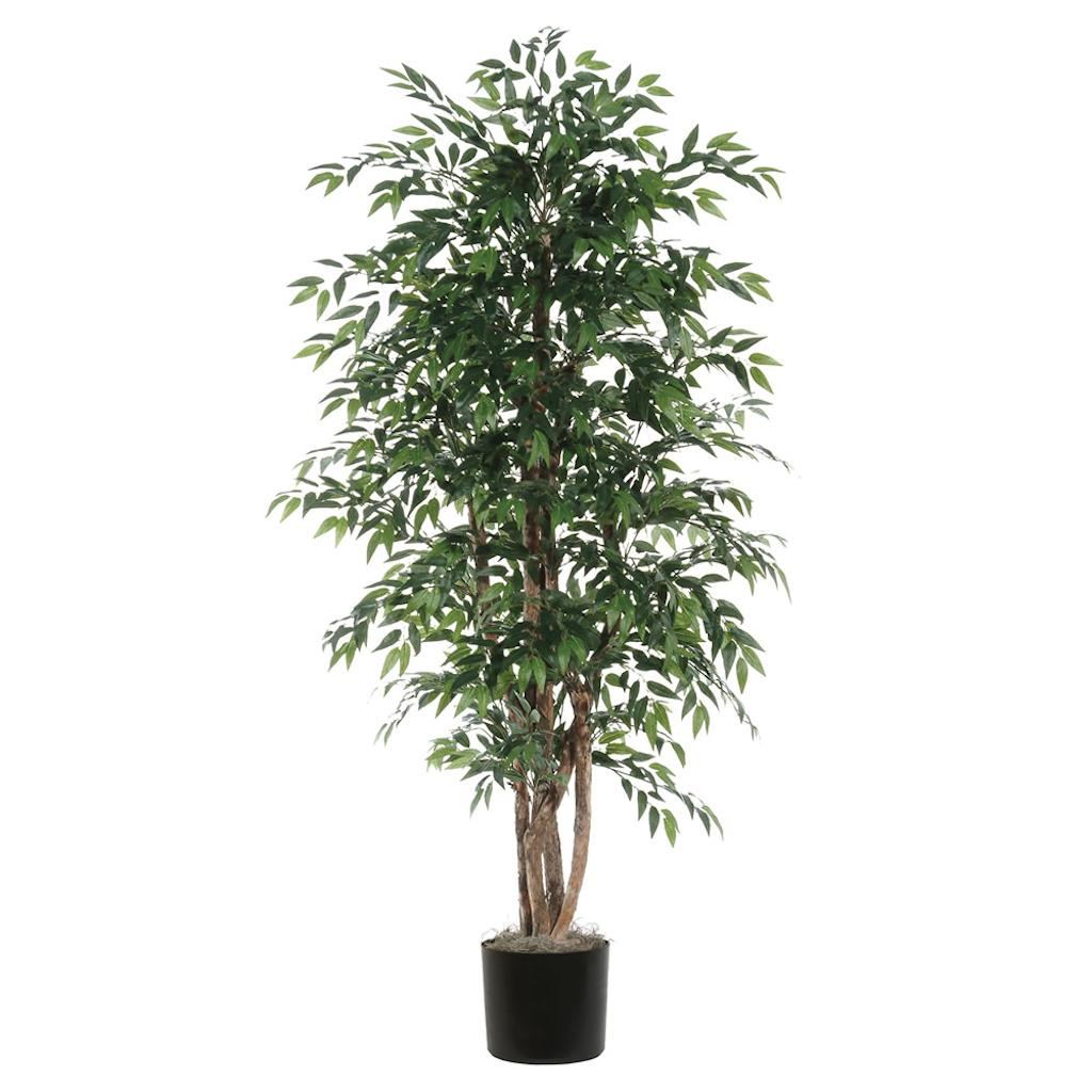 72" Potted Artificial Executive Green Smilax Tree 1