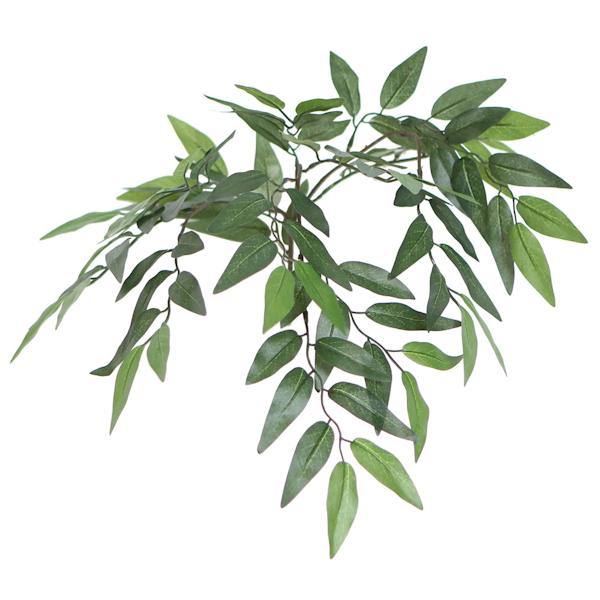 48" Artificial Potted Green Smilax Extra Full Bush 2