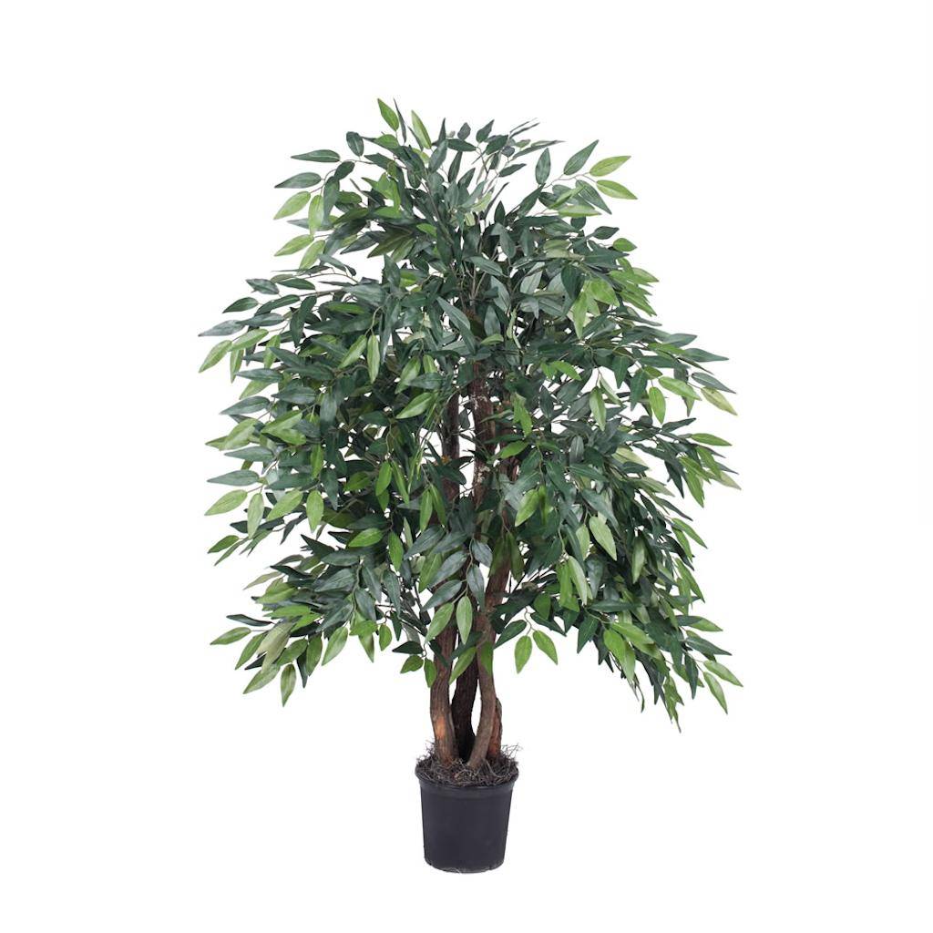 48" Artificial Potted Green Smilax Extra Full Bush 1