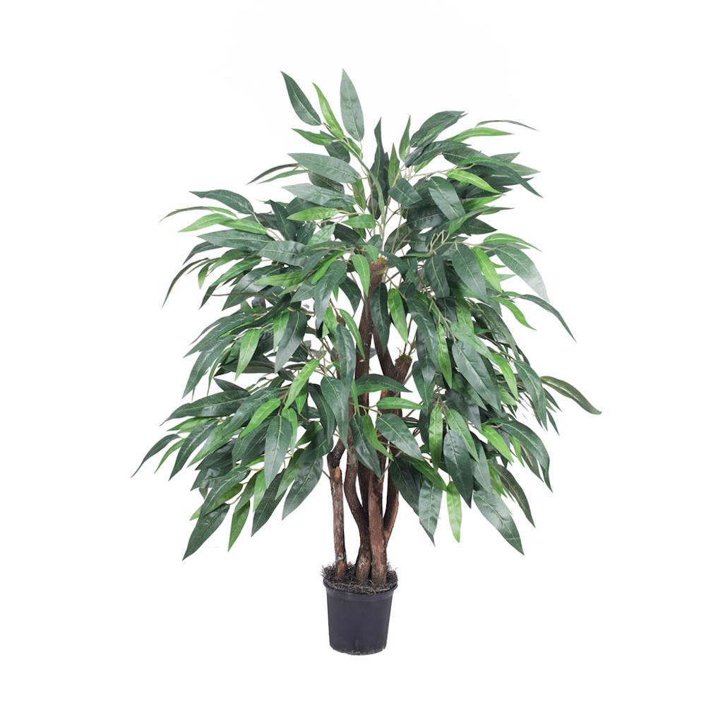 48" Artificial Potted Mango Extra Full Bush 1