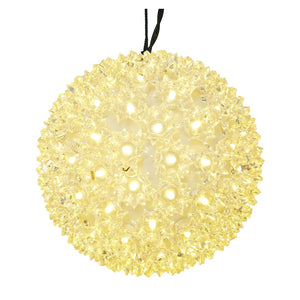 10" 150 Light Warm White Twinkle Star Sphere LED Christmas Light 1