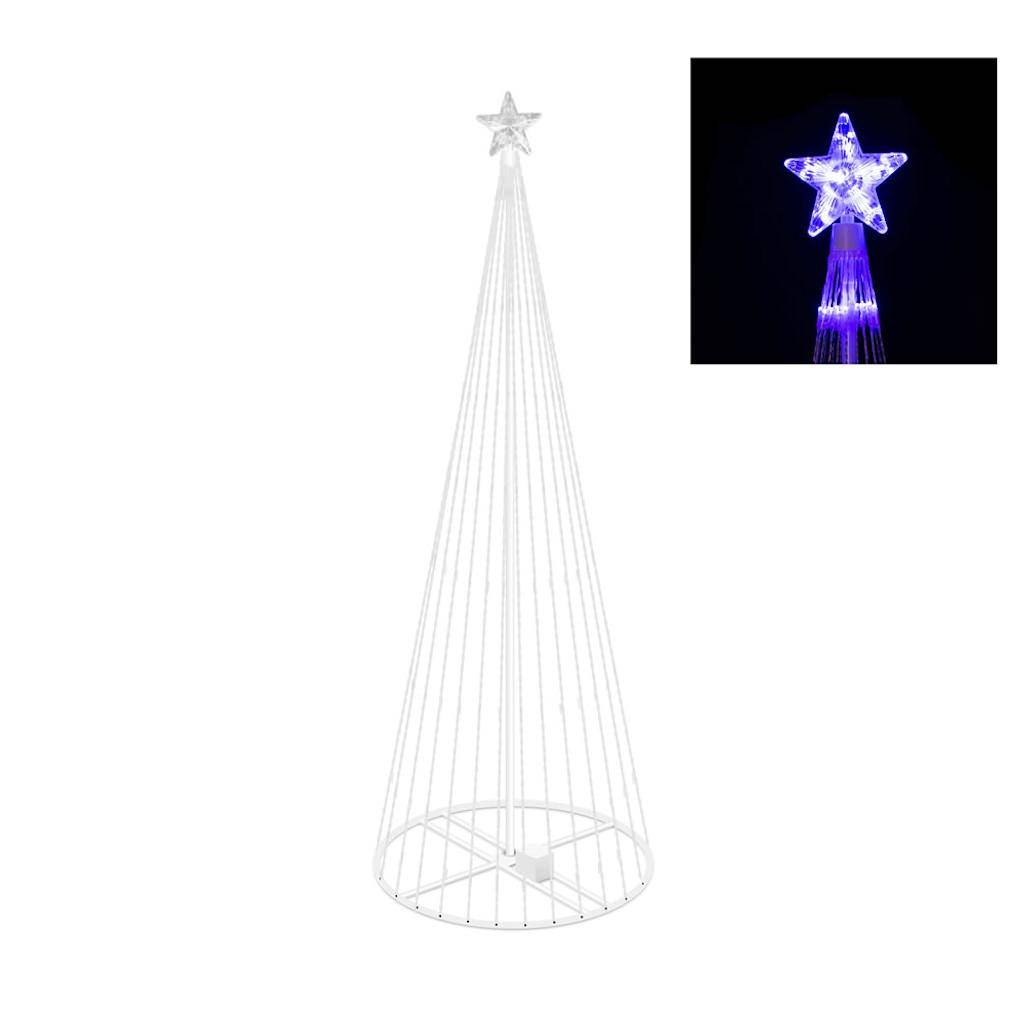 9' Light Show Tree 344 Purple LED Lights 1