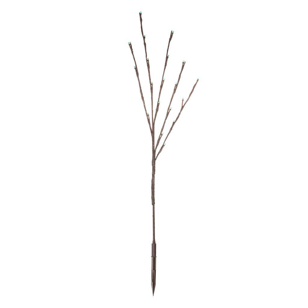 36" Artificial Lime Twig Electric Wide Angle LED Lighted Branch (60 Lime Lights) 1