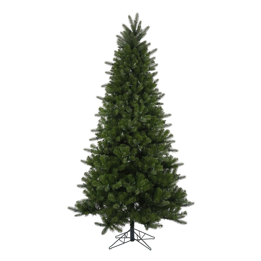 7.5' x 50" Artificial Ogden Fir 600 Color Changing LED Lights 1