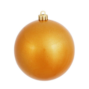 3" Antique Gold Candy Ball Ornament (12 pack) 1