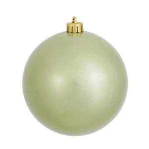 6" Celadon Candy Ball Ornament (4 pack) 1