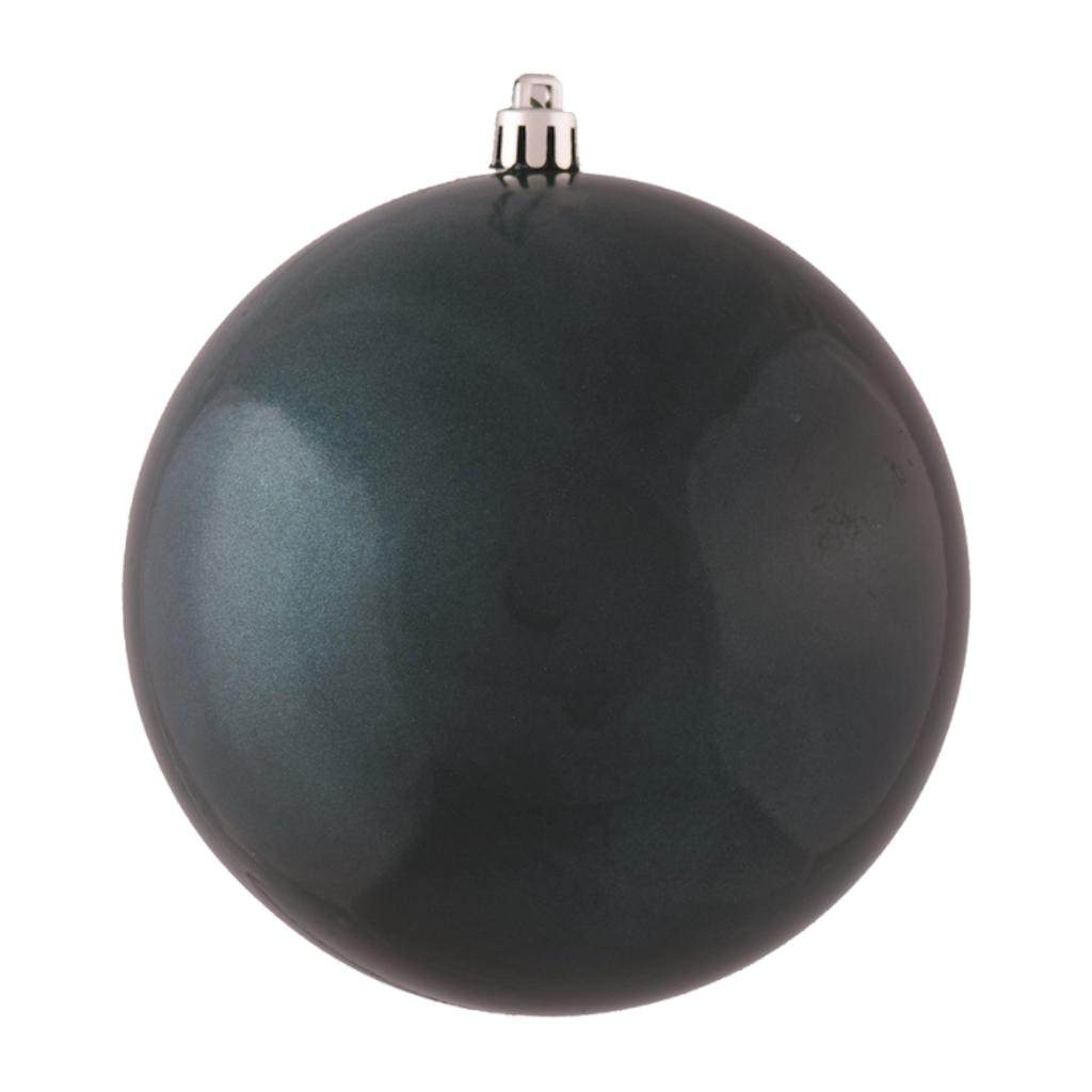 6" Sea Blue Candy Ball Ornament (4 pack) 1