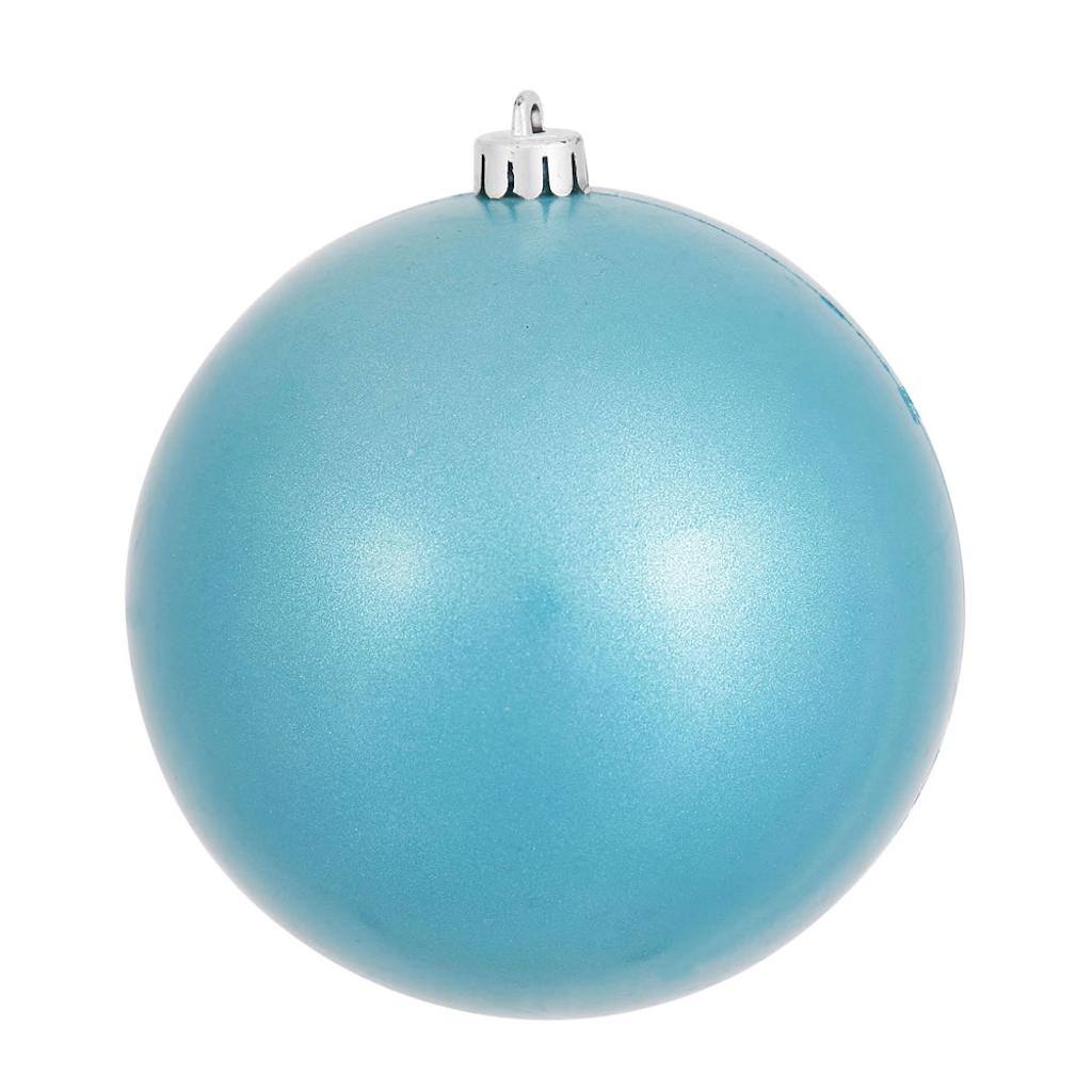 10" Turquoise Candy Ball Ornament 1