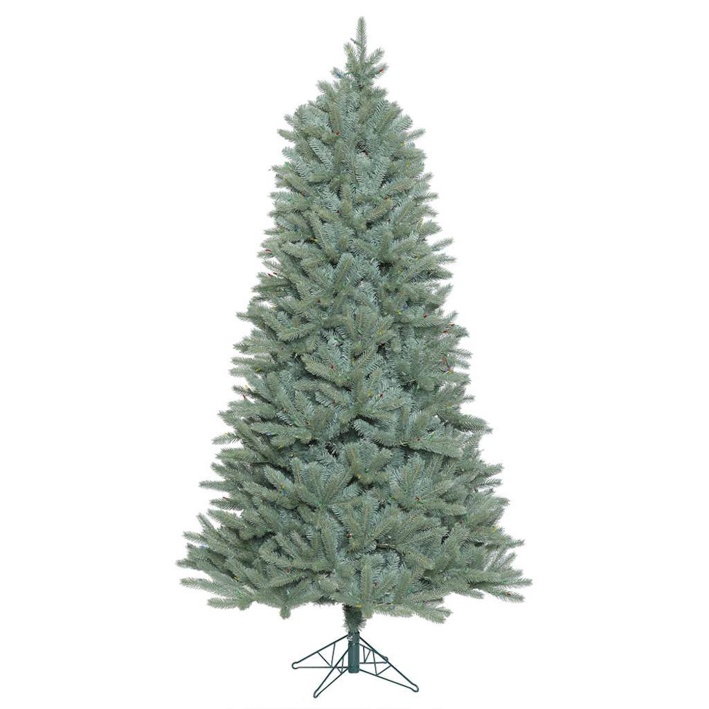 15' x 101" Artificial Slim Colorado Blue Spruce Tree 1