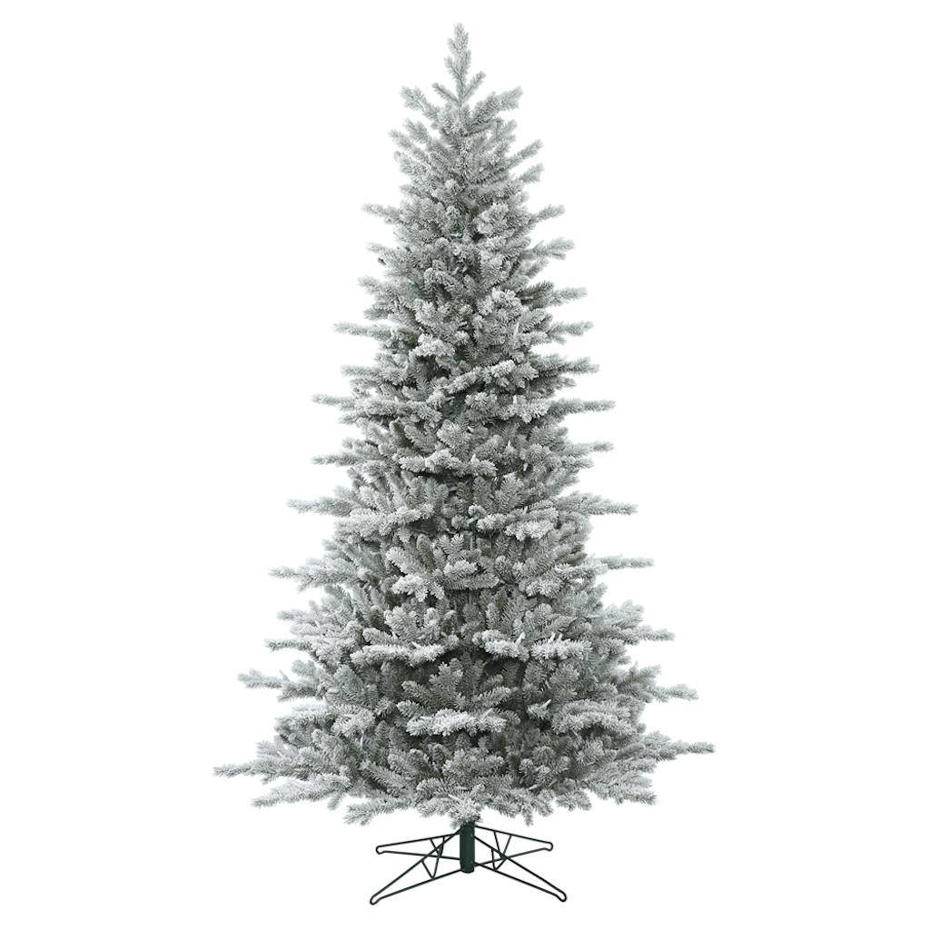 12' Artificial Frosted Eastern Frasier Fir Tree 1