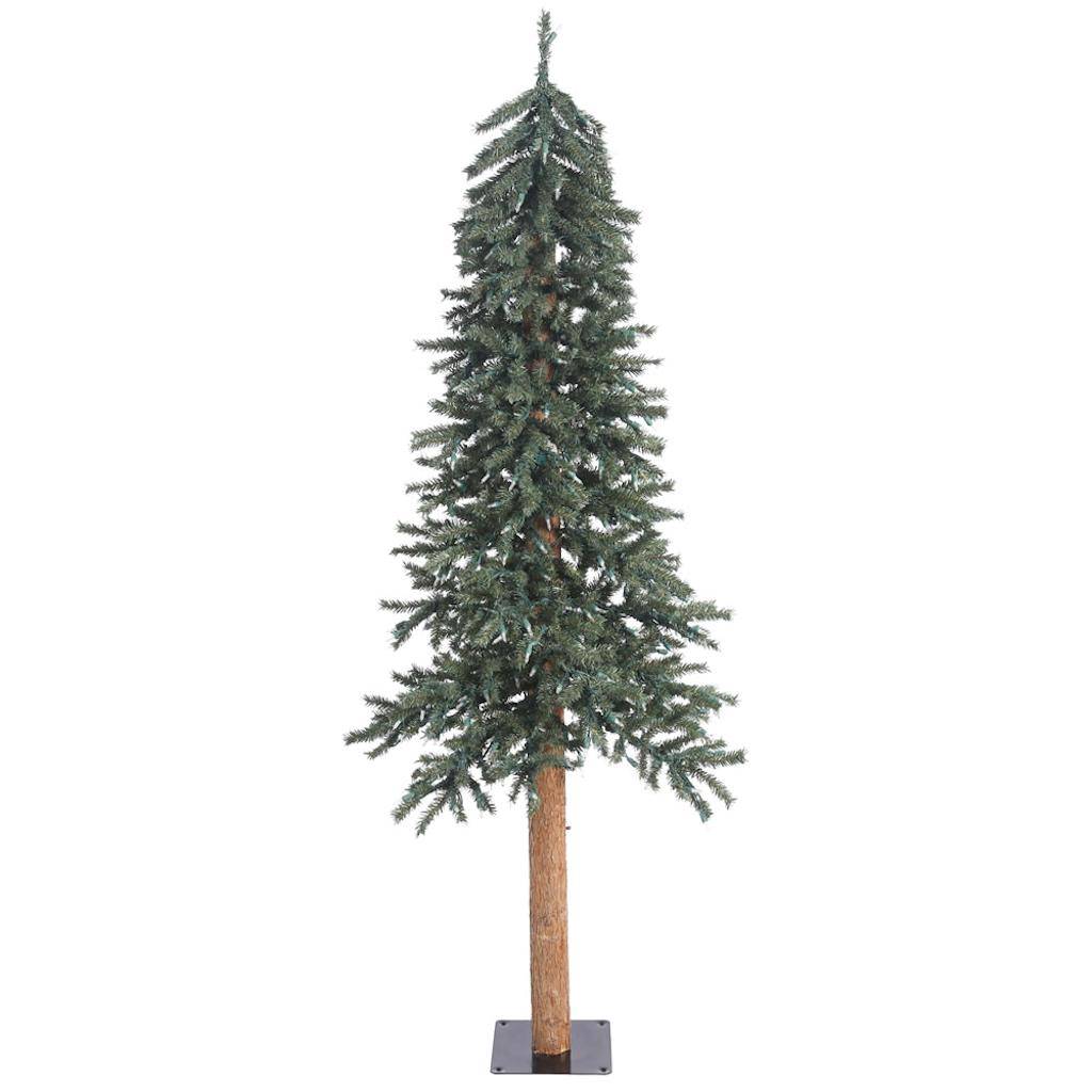6' x 33" Artificial Natural Bark Alpine Tree 1