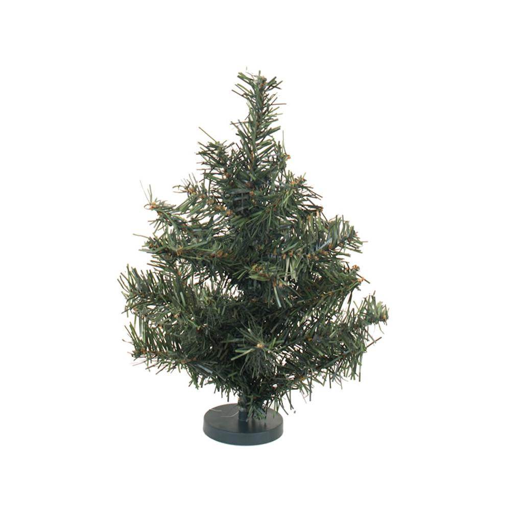 1' Artificial Canadian Pine Tree with Plastic Base 1