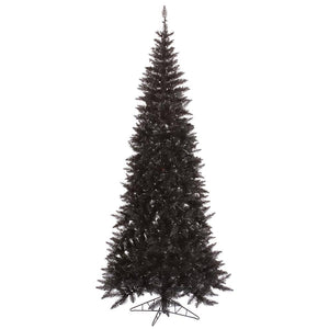 9' x 46" Black Slim Fir Tree 1