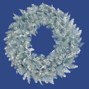 24" Artificial Silver Fir Wreath 1