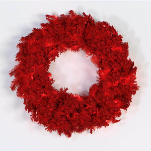36" Artificial Flocked Red Fir 1